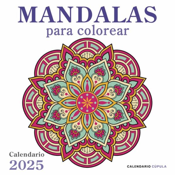 Calendario Mandalas 2025-Aa. Vv.