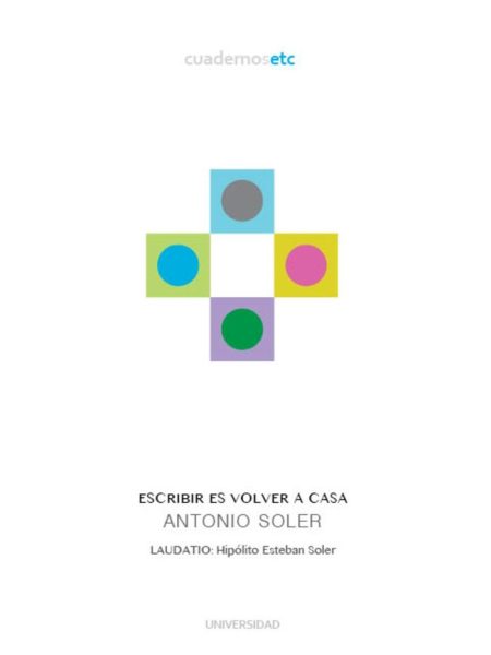 Escribir Es Volver a Casa-Soler Antonio